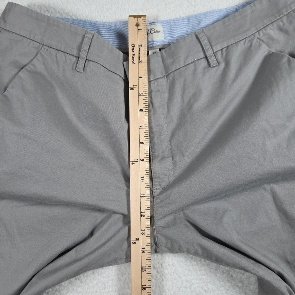 J. Crew Women's‎ Gray Slim Boyfriend Chino Pants in Size 34